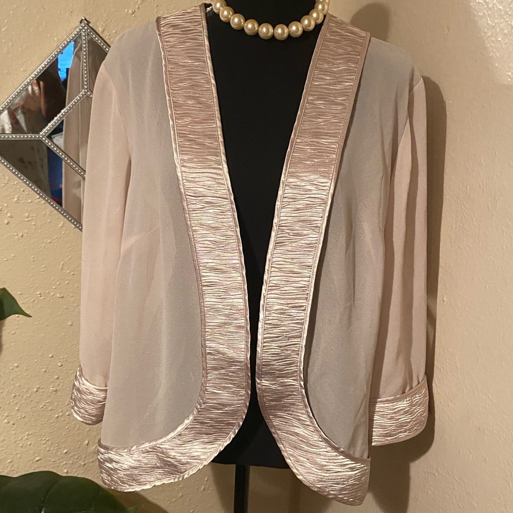 Sheer blazer size 14